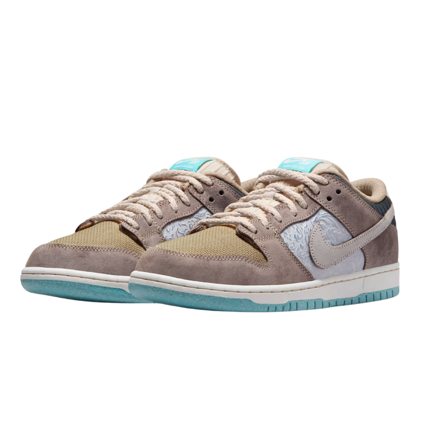 Nike SB Dunk Low Big Money Savings Baroque Brown Summit White Sanddrift Dark Smoke Grey Paradise Aqua