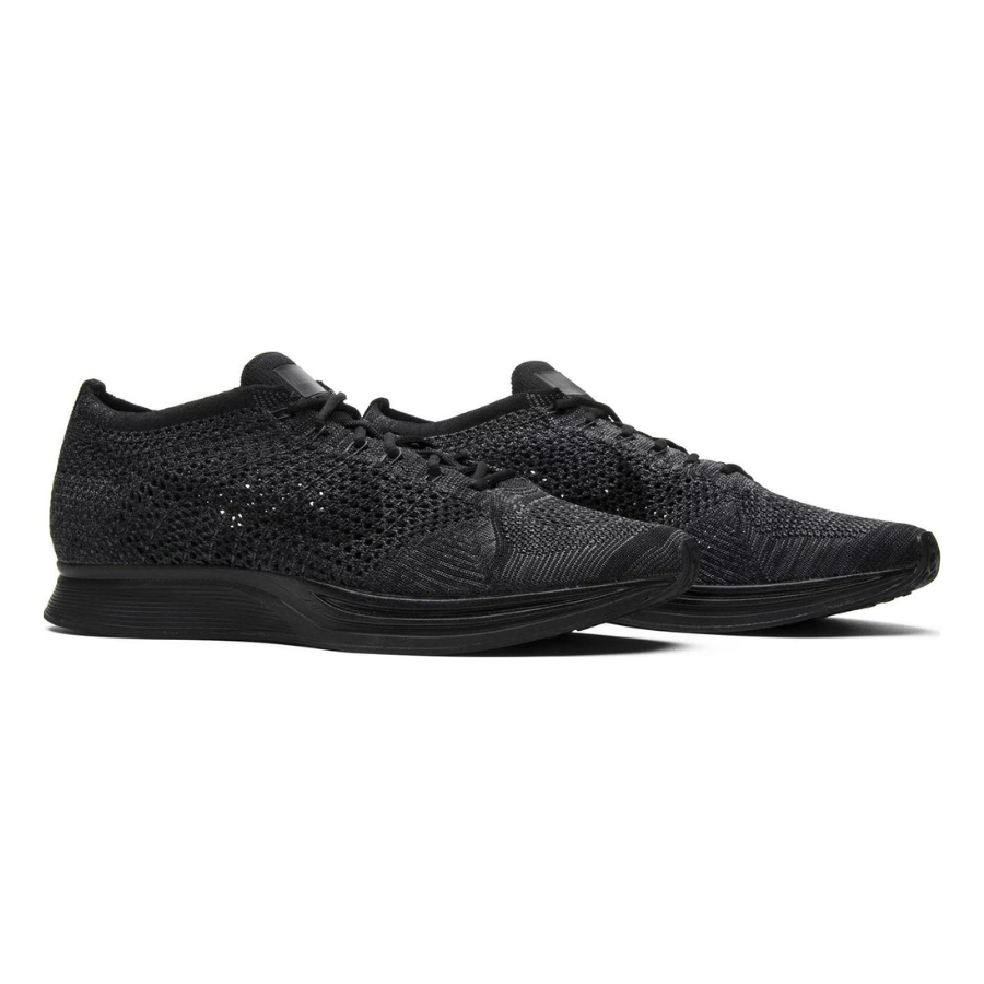 Nike Flyknit Racer Triple Black Anthracite