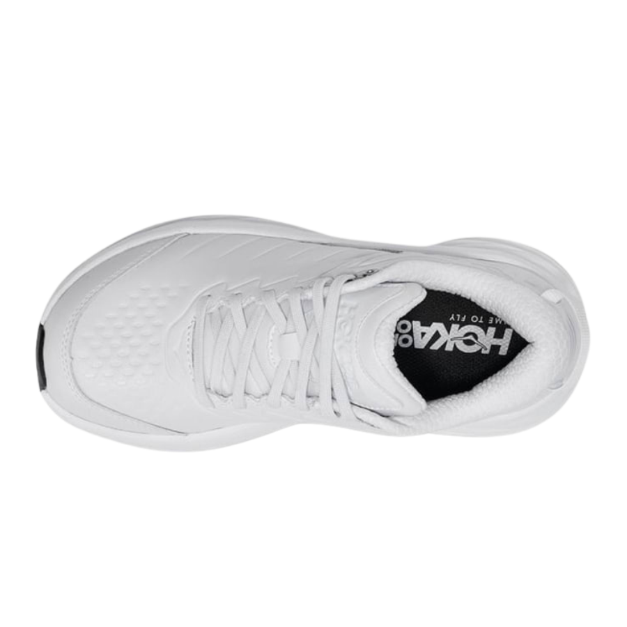 Women's Hoka Bondi SR Wide White White