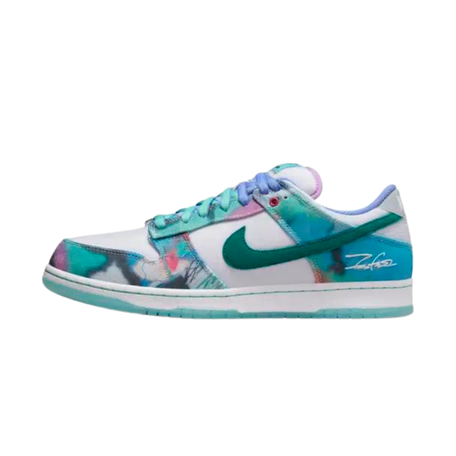 Nike SB Dunk Low Futura Laboratories Bleached Aqua Geode Teal White