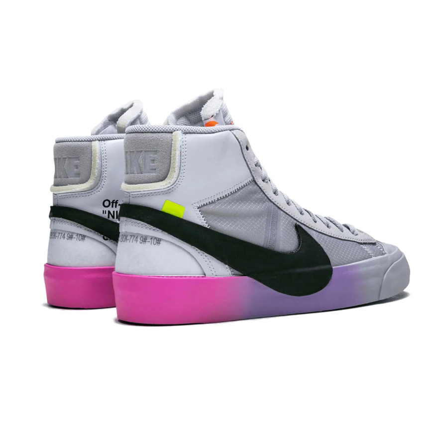 Nike Blazer Mid Off-White Wolf Grey Serena Queen Wolf Grey Cool Grey Pure Platinum Volt