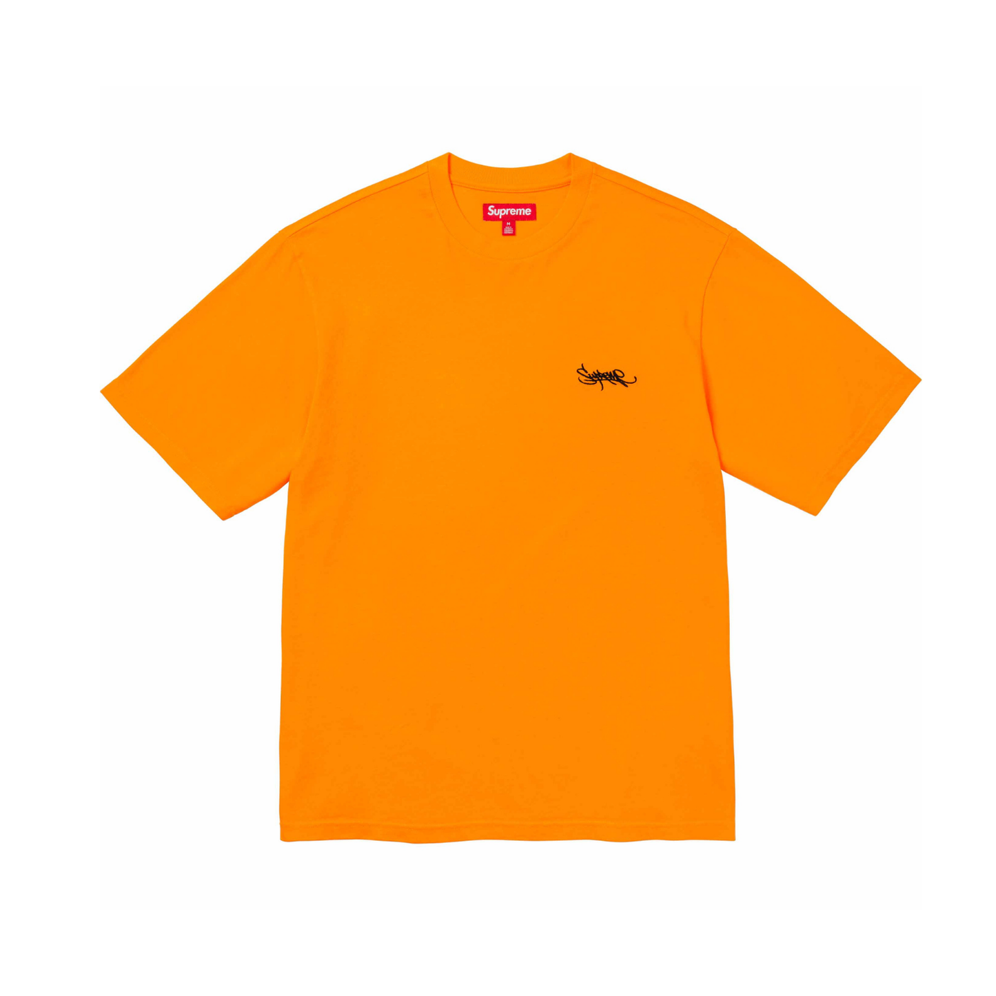 Supreme Washed Tag S/S Top Orange