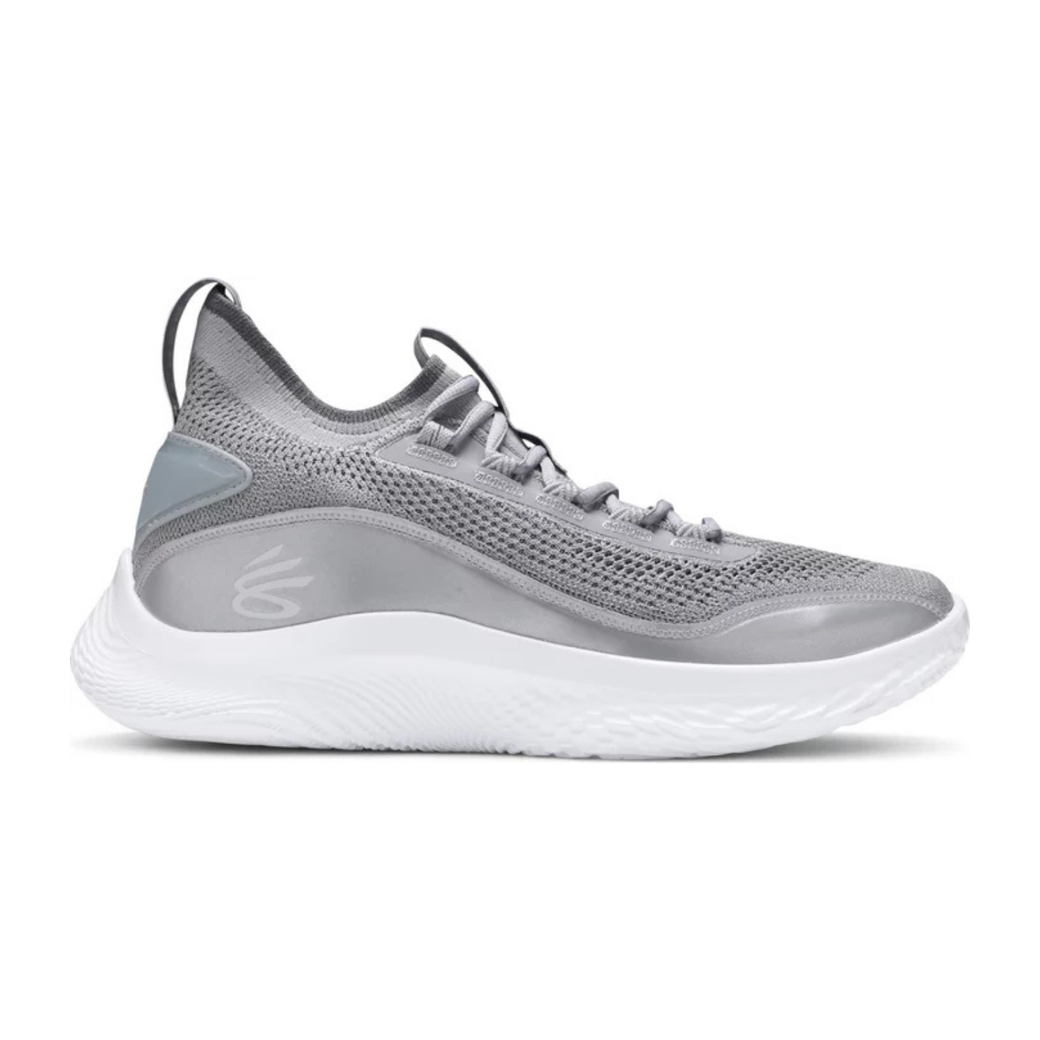 Under Armour Curry Flow 8 Shine Grey White
