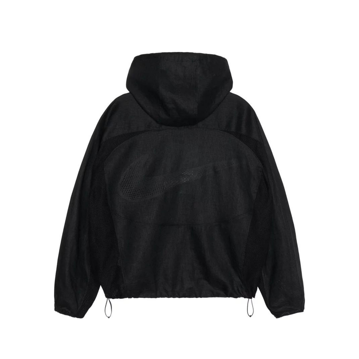 Stussy x Nike Linen Shell Jacket Black