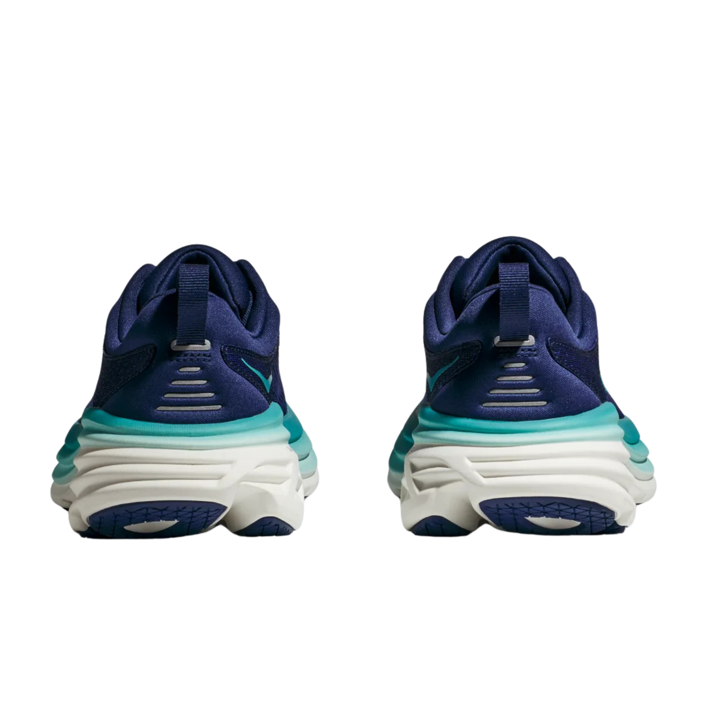 Women's Hoka Bondi 8 B Width Bellwether Blue Evening Sky