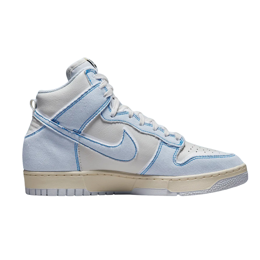 Nike Dunk High 1985 Blue Denim Light Blue White Blue