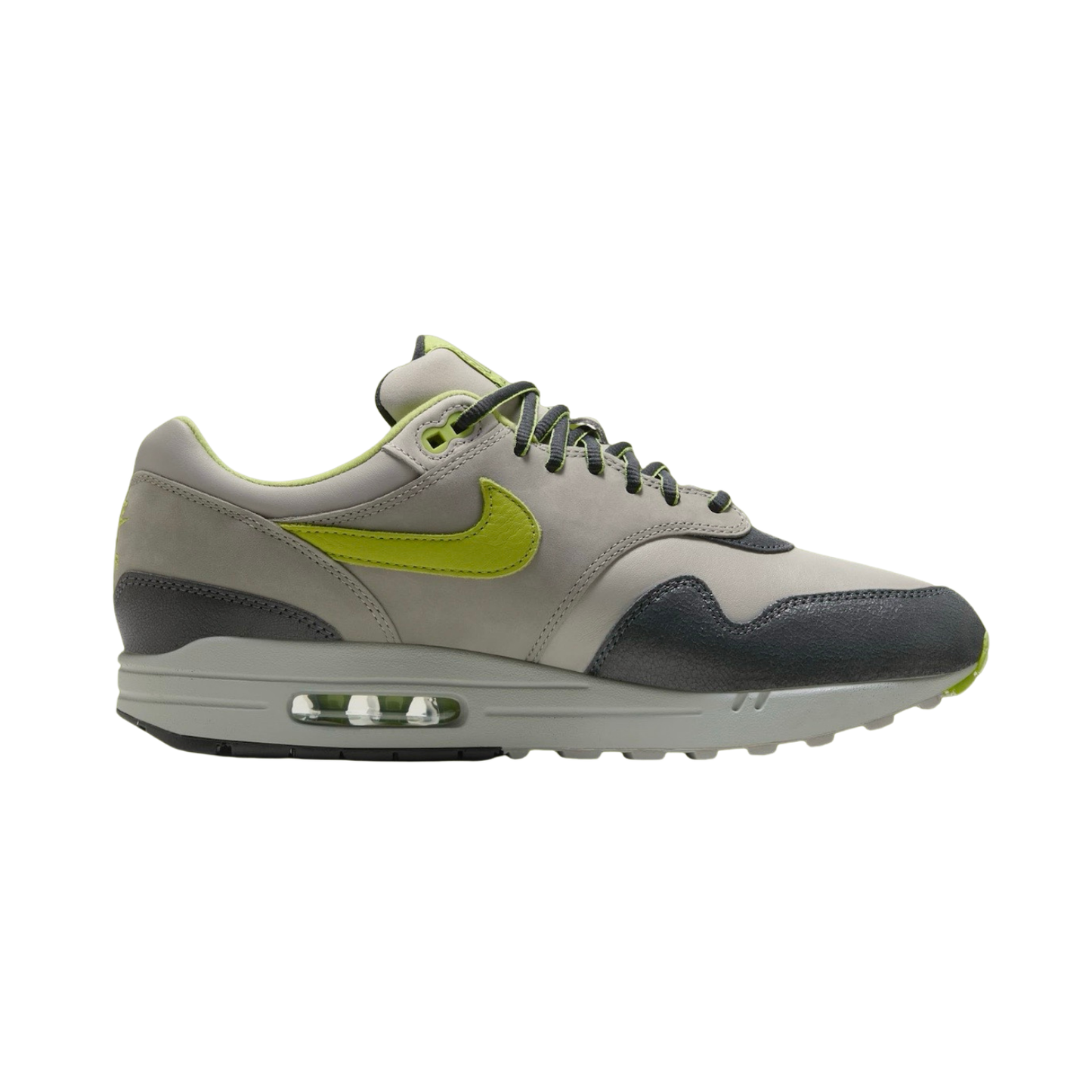 Nike Air Max 1 SP HUF Pear Green (2024) Anthracite Pear Medium Grey Flat Pewter