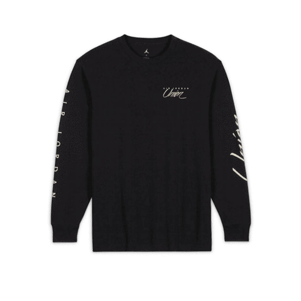 Air Jordan x Union Long Sleeve T-Shirt Black