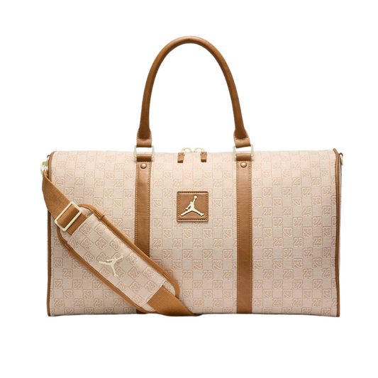 Men's Air Jordan Monogram Duffle Bag Coconut Milk