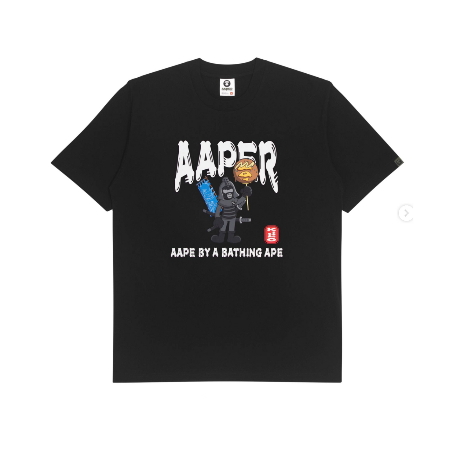 A Bathing Ape Aape Osaka Tee Black