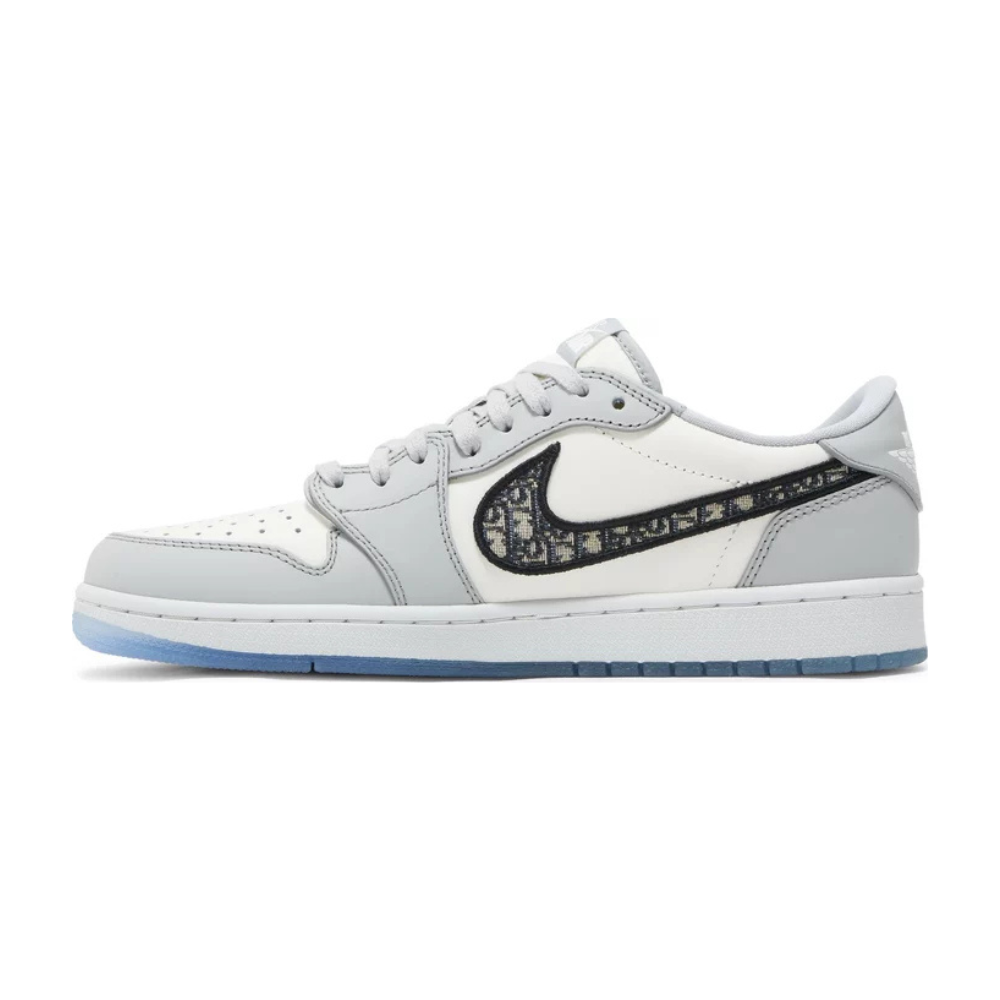 Dior x Air Jordan 1 Low OG Grey Black Sail