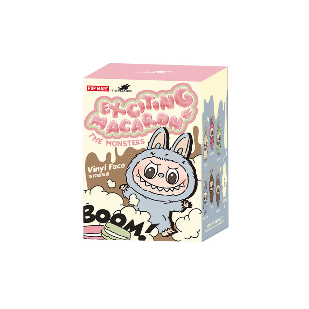 POP MART The Monsters Labubu - Exciting Macaron Vinyl Plush Blind Box (SINGLE)