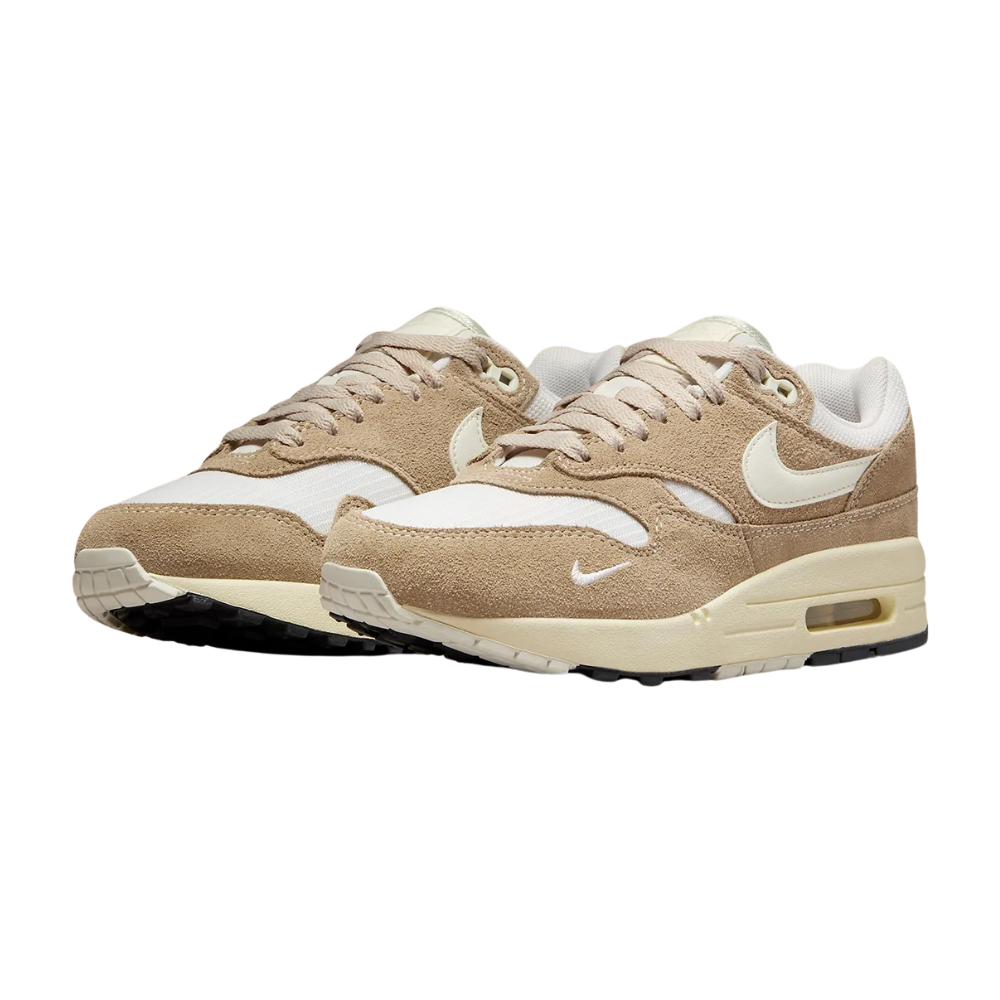 Women's Nike Air Max 1 SE Hangul Day 2023 Sail Khaki Coconut Milk Light Orewood Brown