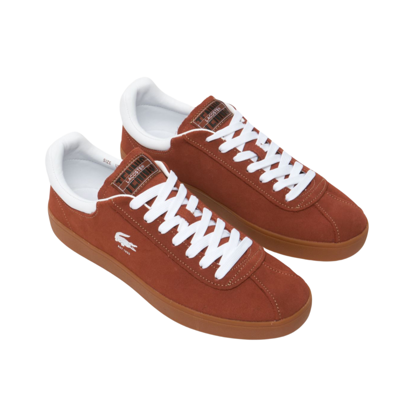 Lacoste Men's Baseshot Brown Gum