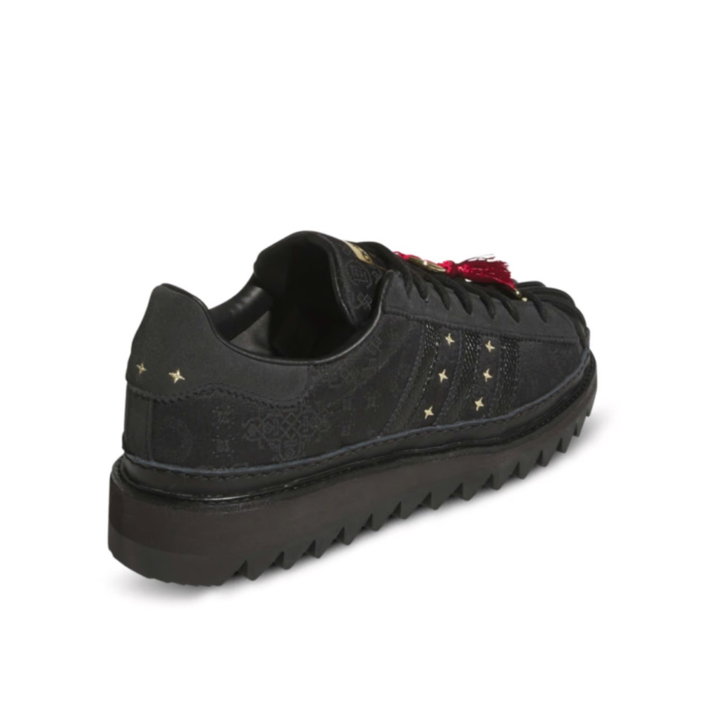 Adidas Superstar CLOT by Edison Chen Chinese New Year Core Black Carbon Gold Metallic