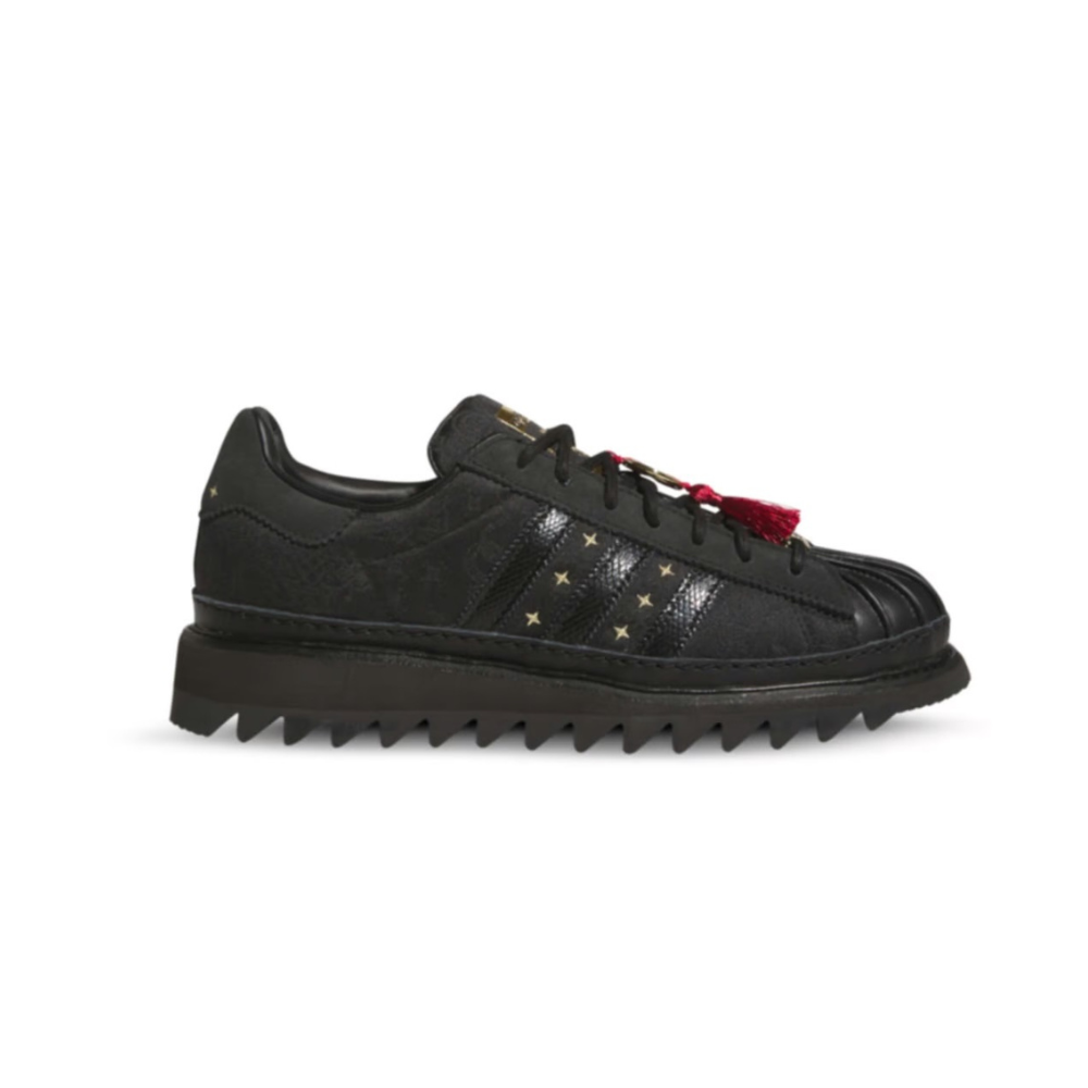 Adidas Superstar CLOT by Edison Chen Chinese New Year Core Black Carbon Gold Metallic