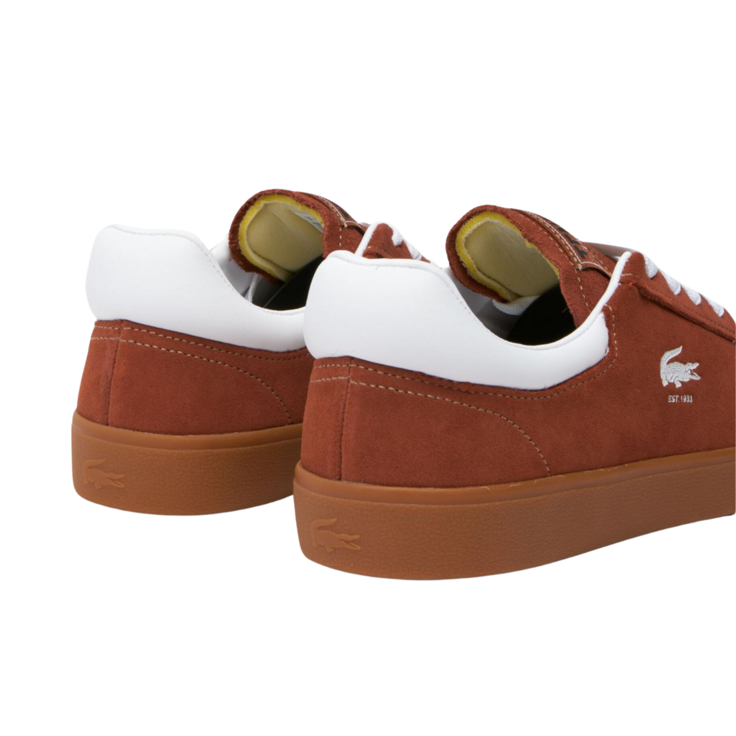 Lacoste Men's Baseshot Brown Gum