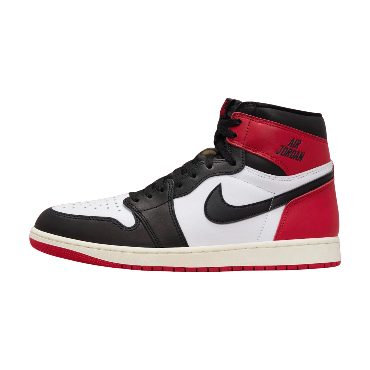 Air Jordan 1 Retro High OG Black Toe Reimagined Black Varsity Red White