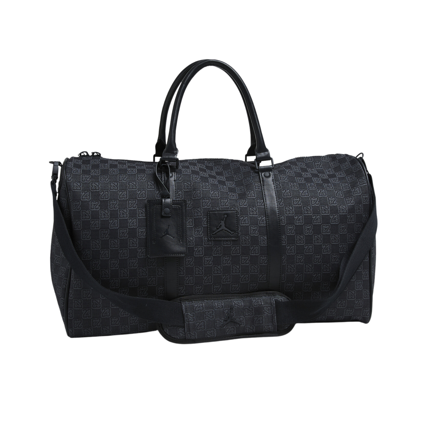 Men's Air Jordan Monogram Duffle Bag Black