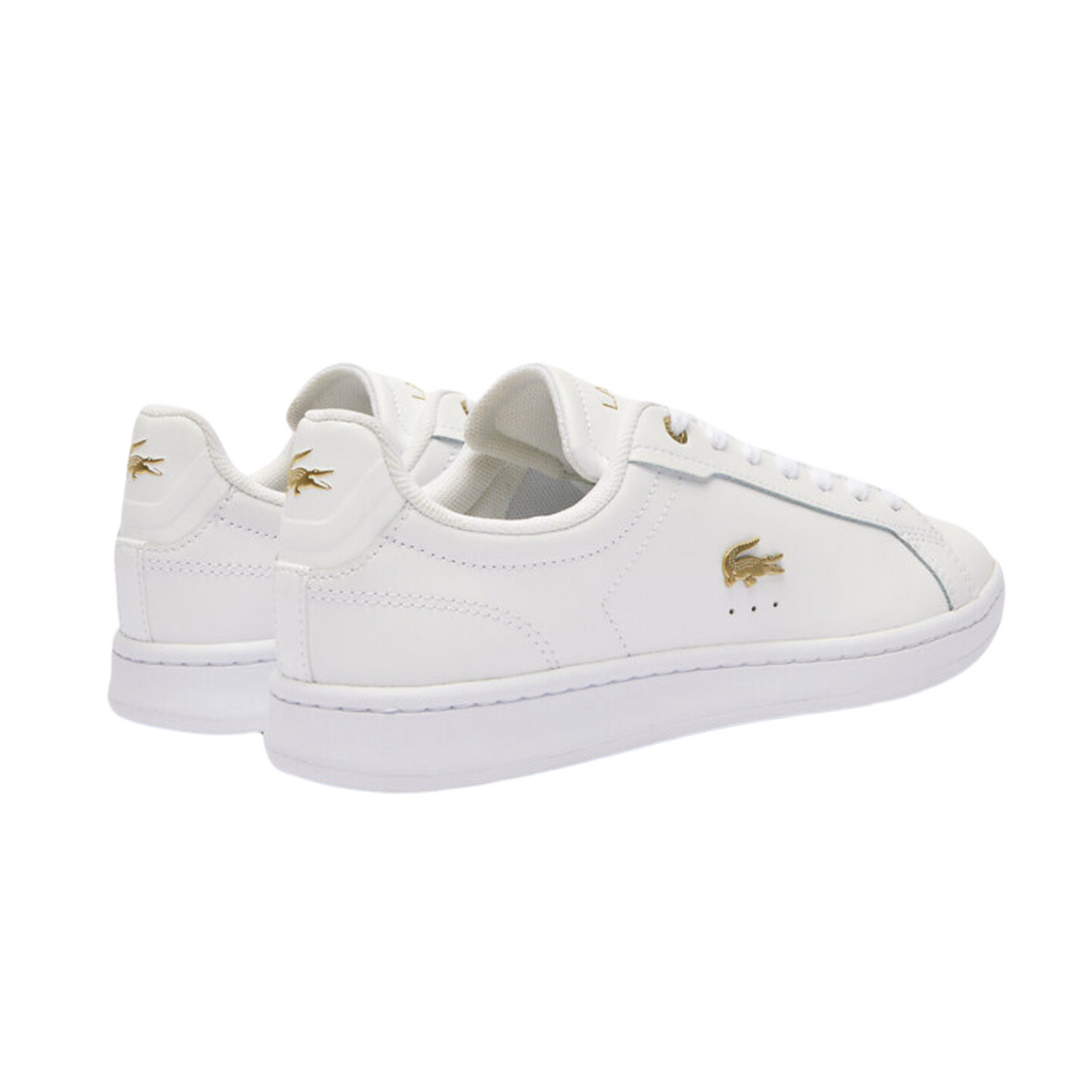 Women's Lacoste Carnaby Pro 124 1 SFA White Gold