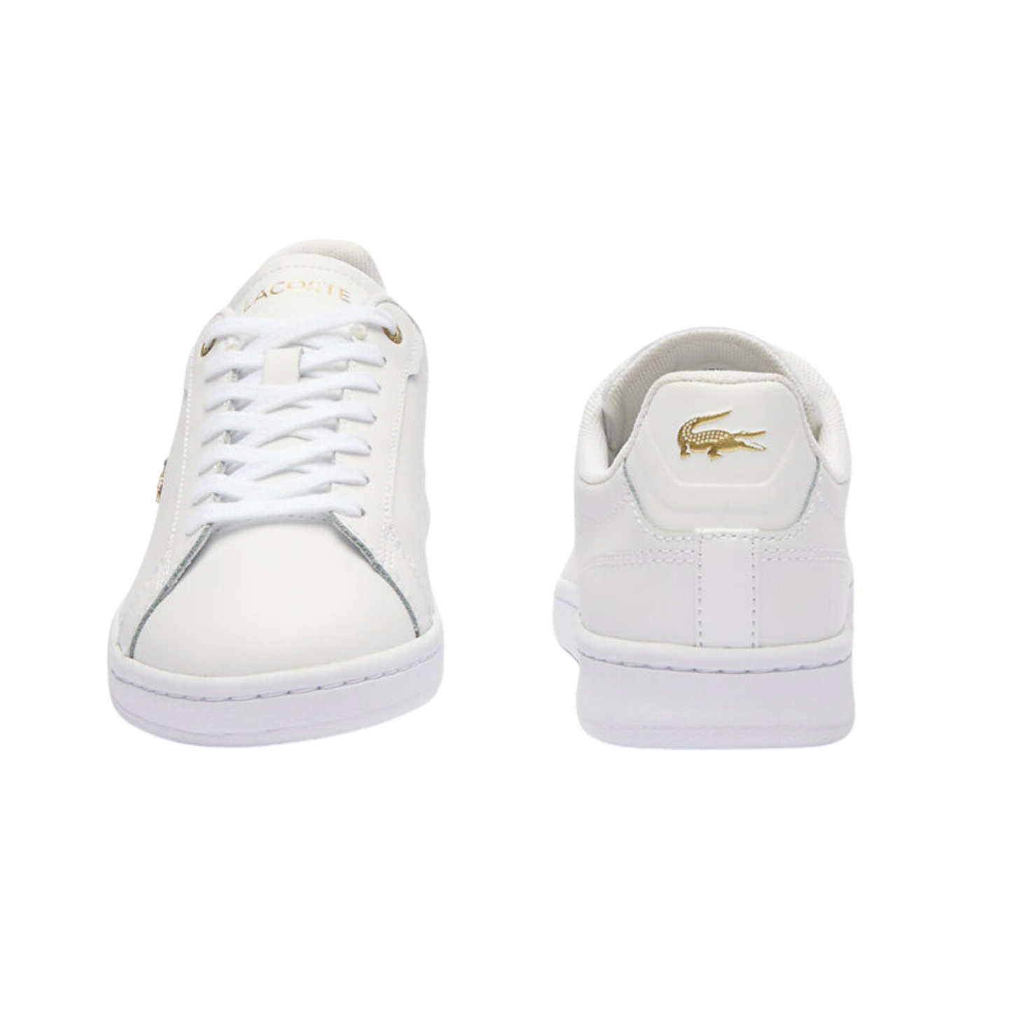 Women's Lacoste Carnaby Pro 124 1 SFA White Gold