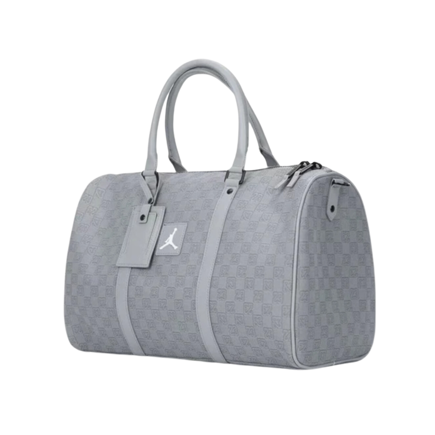 Men's Air Jordan Monogram Duffle Bag Grey