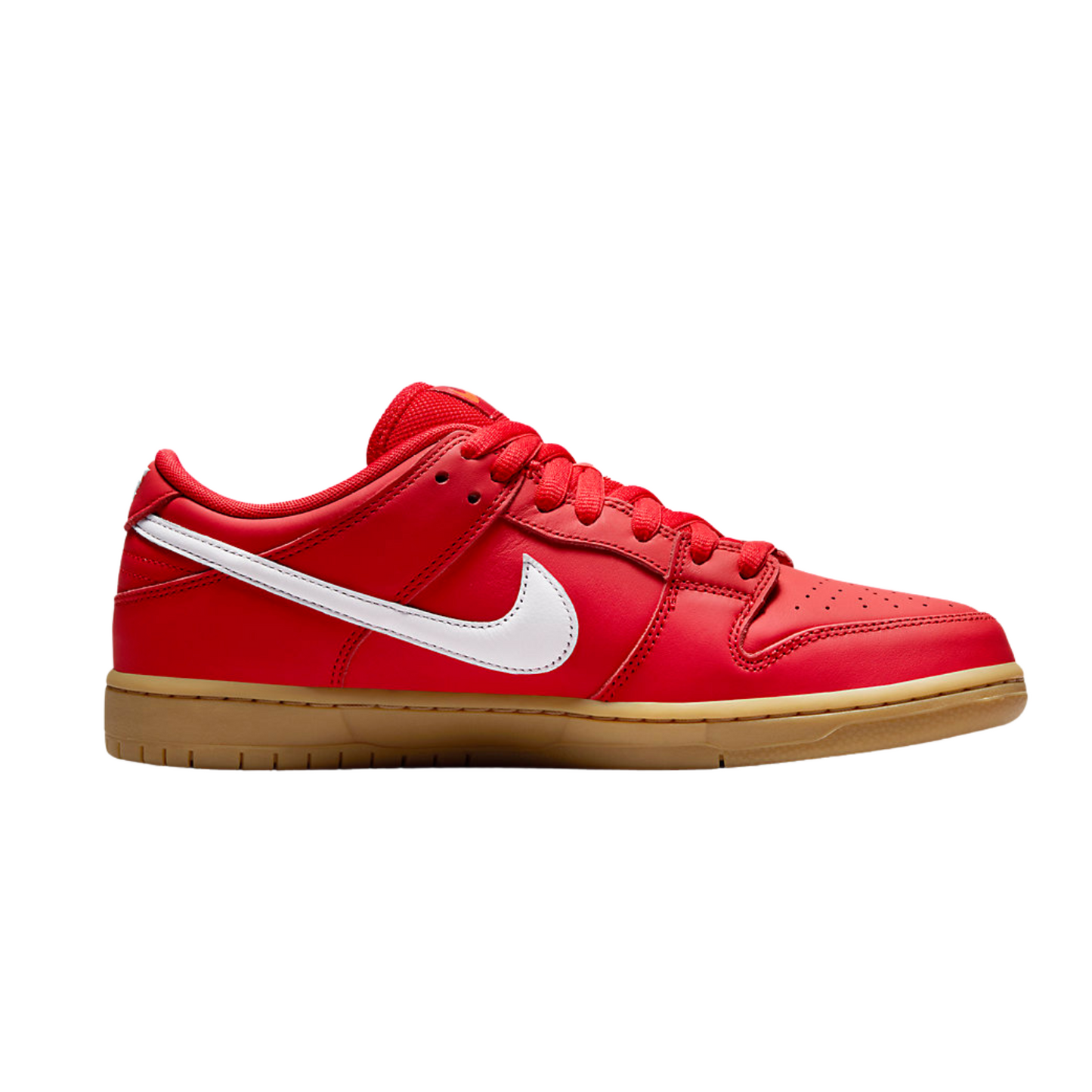 Nike SB Dunk Low University Red White Gum Light Brown Gym Red