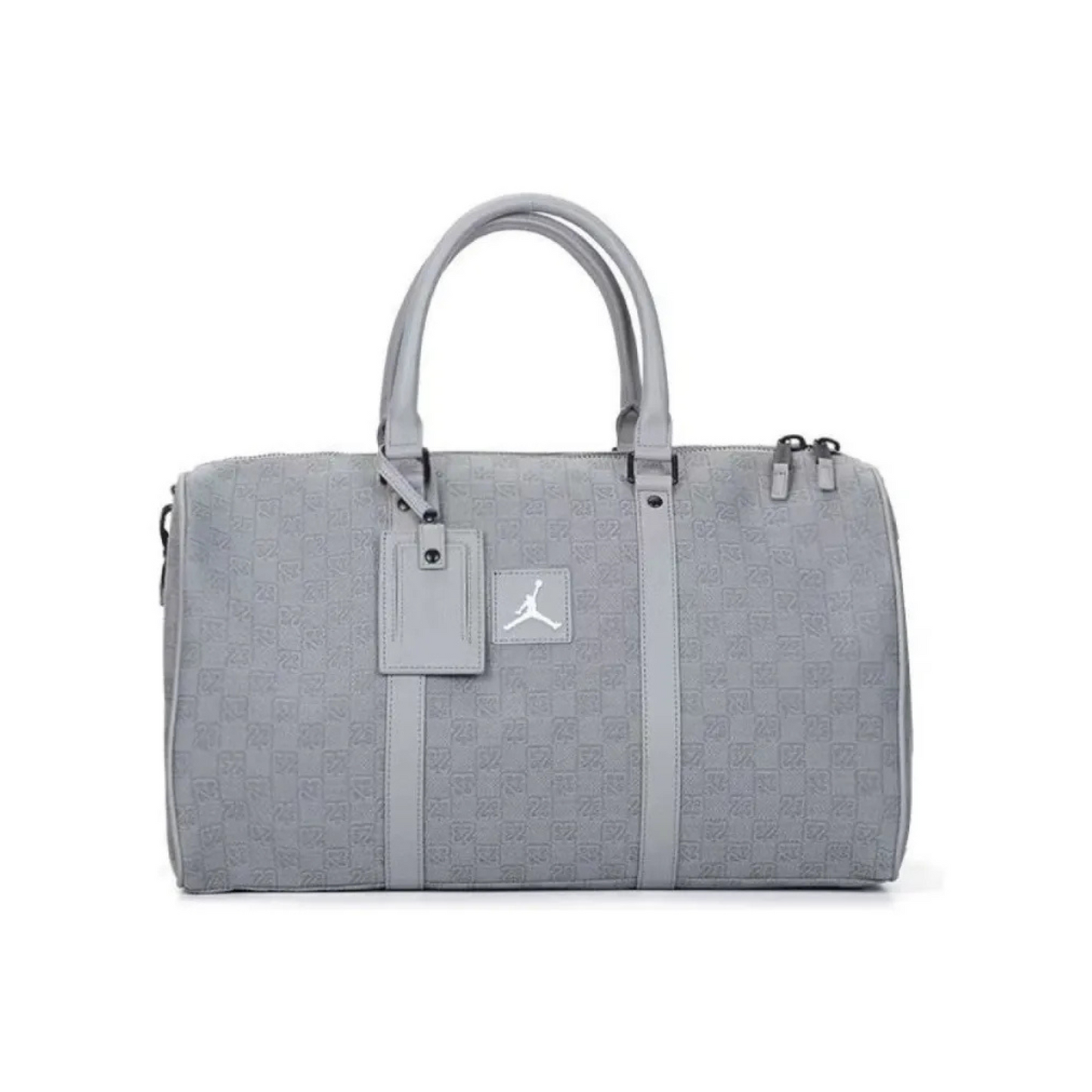 Men's Air Jordan Monogram Duffle Bag Grey