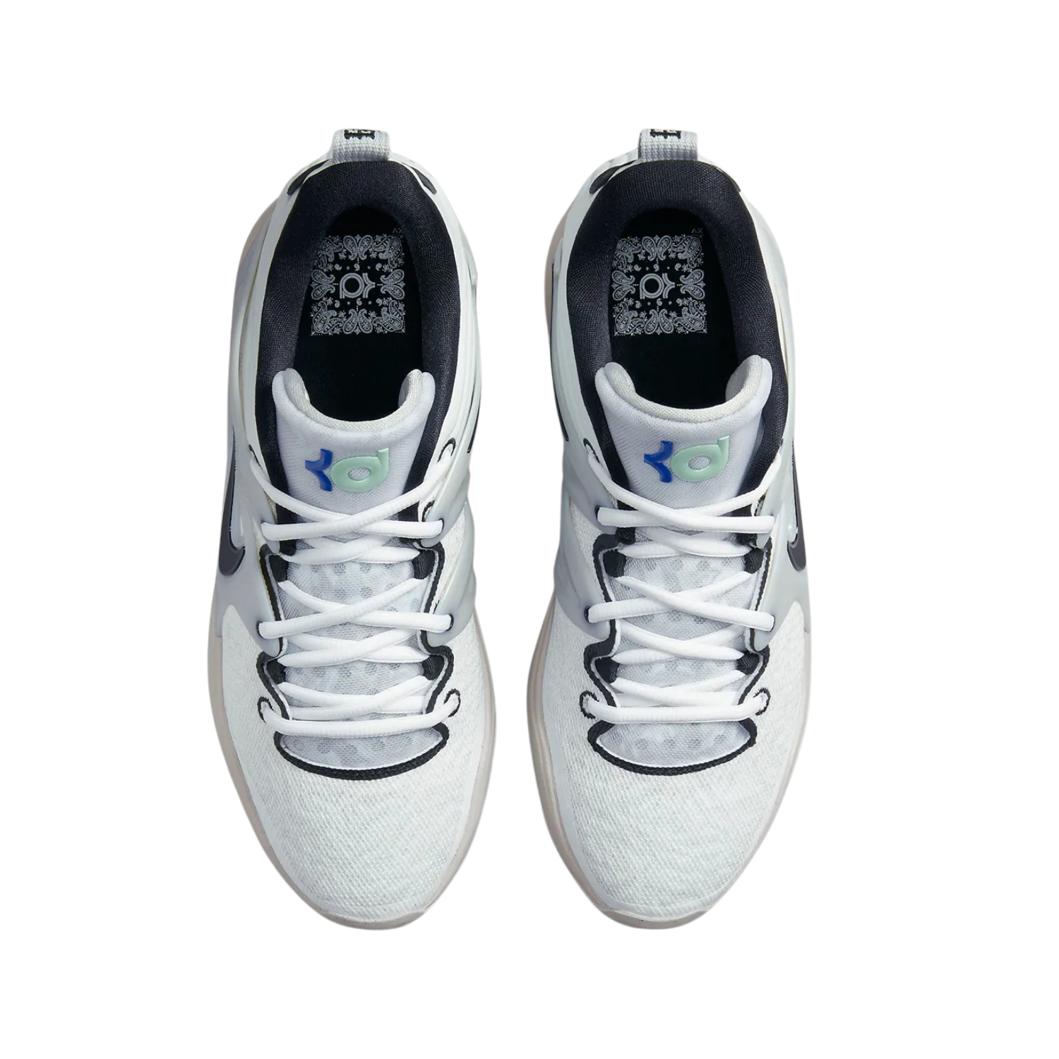 Nike KD 15 Brooklyn Nets Cloud White Light Brown Orange-Black