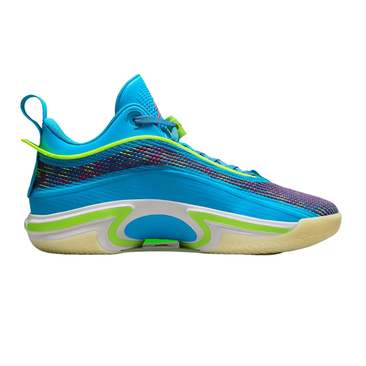 Jordan 36 Low Luka Doncic PE Laser Blue Electric Green Electro Purple