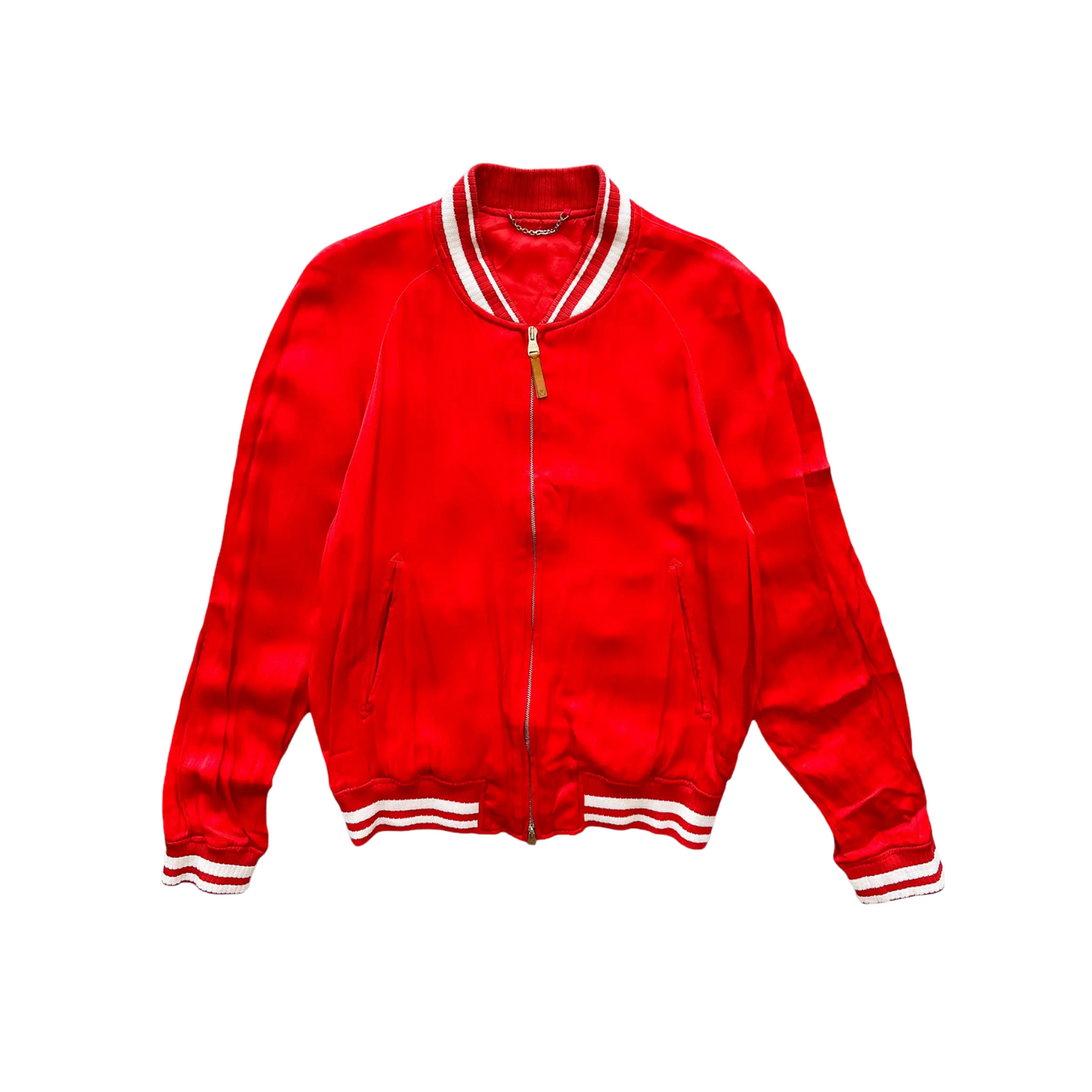 Louis Vuitton Embroidered Souvenir Jacket Red