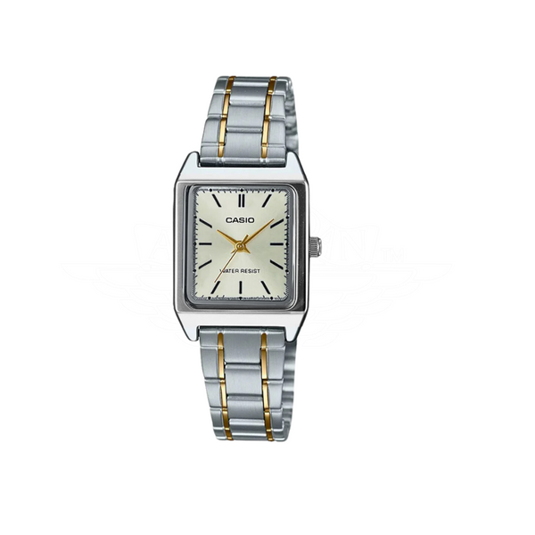 Casio Ladies Classic LTPV007SG-9E Analogue Watch Silver Gold