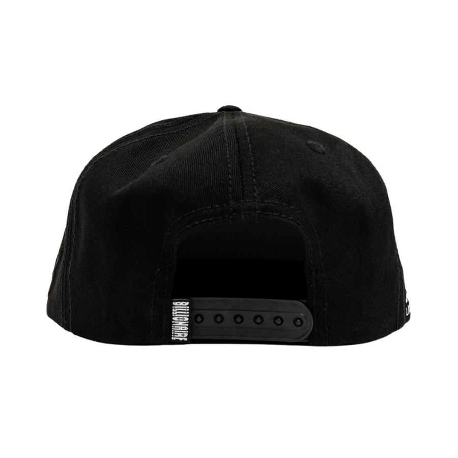 BBC Helmet Crack Snapback Hat Black