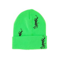 Supreme Tag Beanie Green