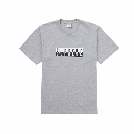 Supreme Split Tee FW25 Heather Grey