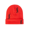 Supreme Tag Beanie Orange