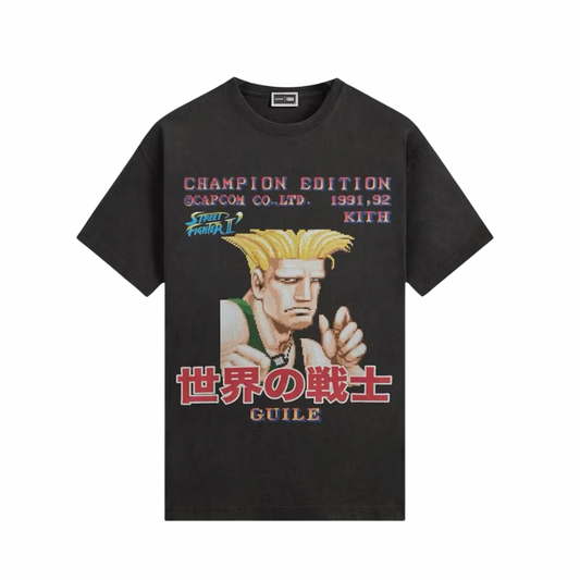 Kith x Capcom Guile Champion Edition Vintage Tee