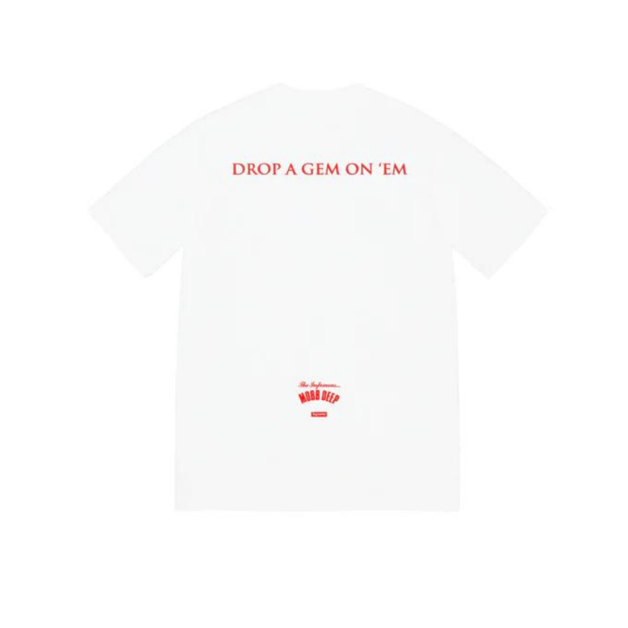 Supreme Mobb Deep Dragon Tee White