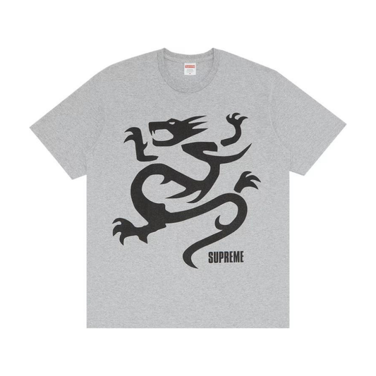 Supreme Mobb Deep Dragon Tee Heather Grey