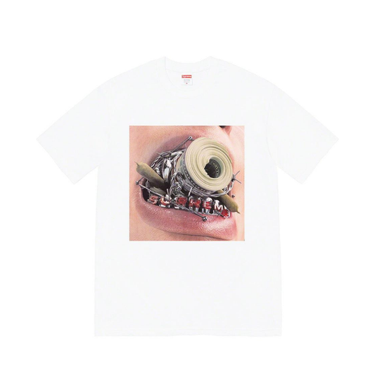 Supreme Braces Tee White