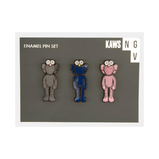 KAWS BFF Enamel Pin Set