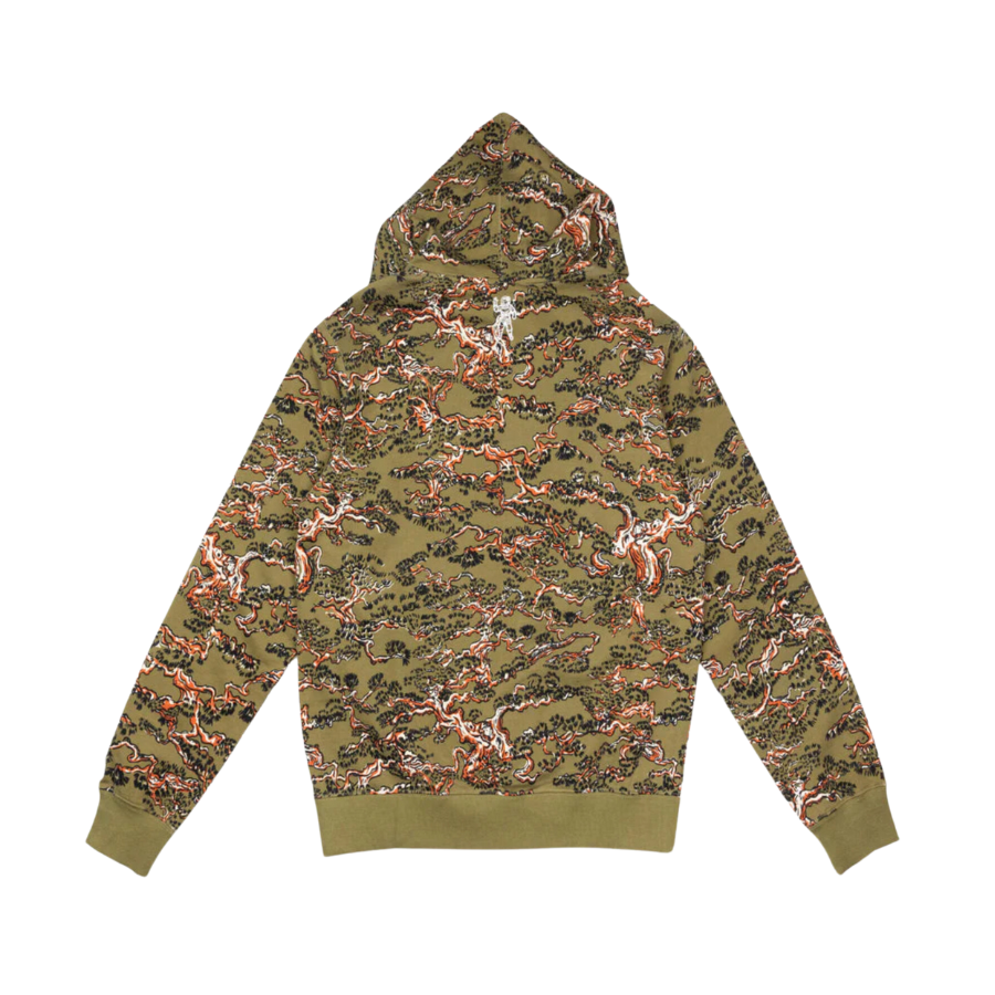 BBC Camo Arch Hoodie Olive