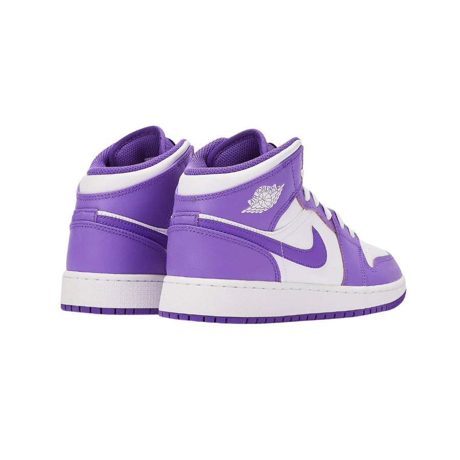 Air Jordan 1 Mid (GS) Purple Venom