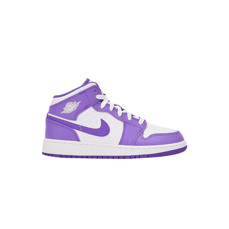 Air Jordan 1 Mid (GS) Purple Venom