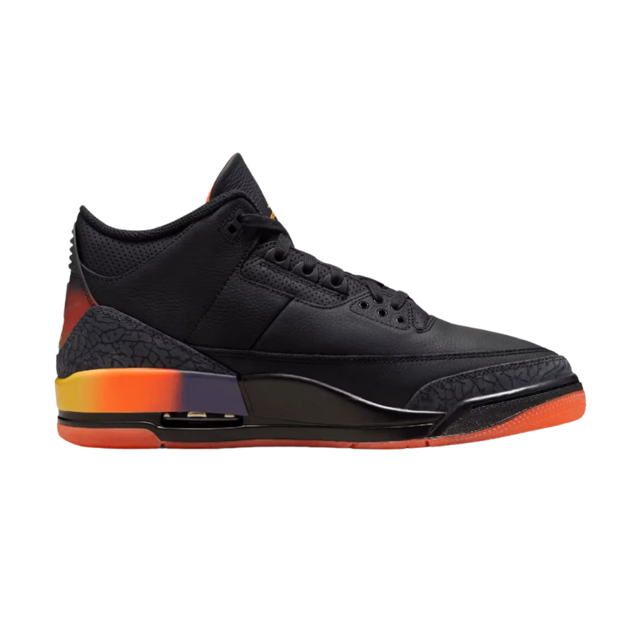 Air Jordan 3 Retro J Balvin Rio Black Solar Flare Total Crimson Abyss