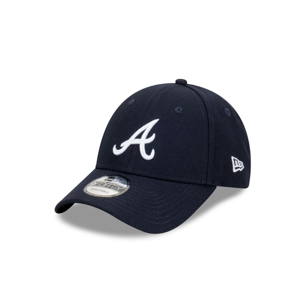 New Era 9Forty Atlanta Braves Snapback Cap Navy White