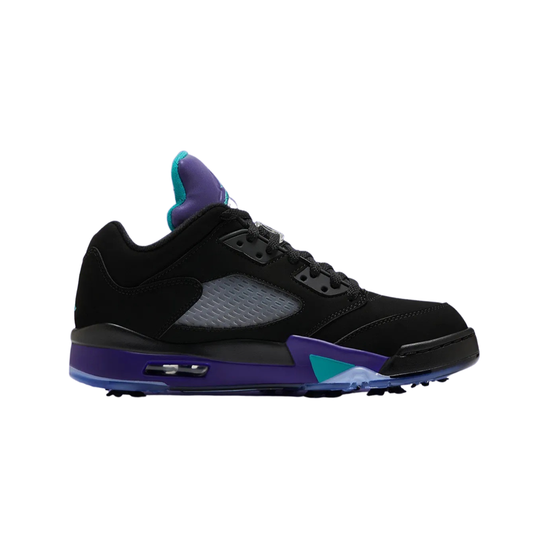 Air Jordan 5 Retro Golf Grape Black Ice Emerald