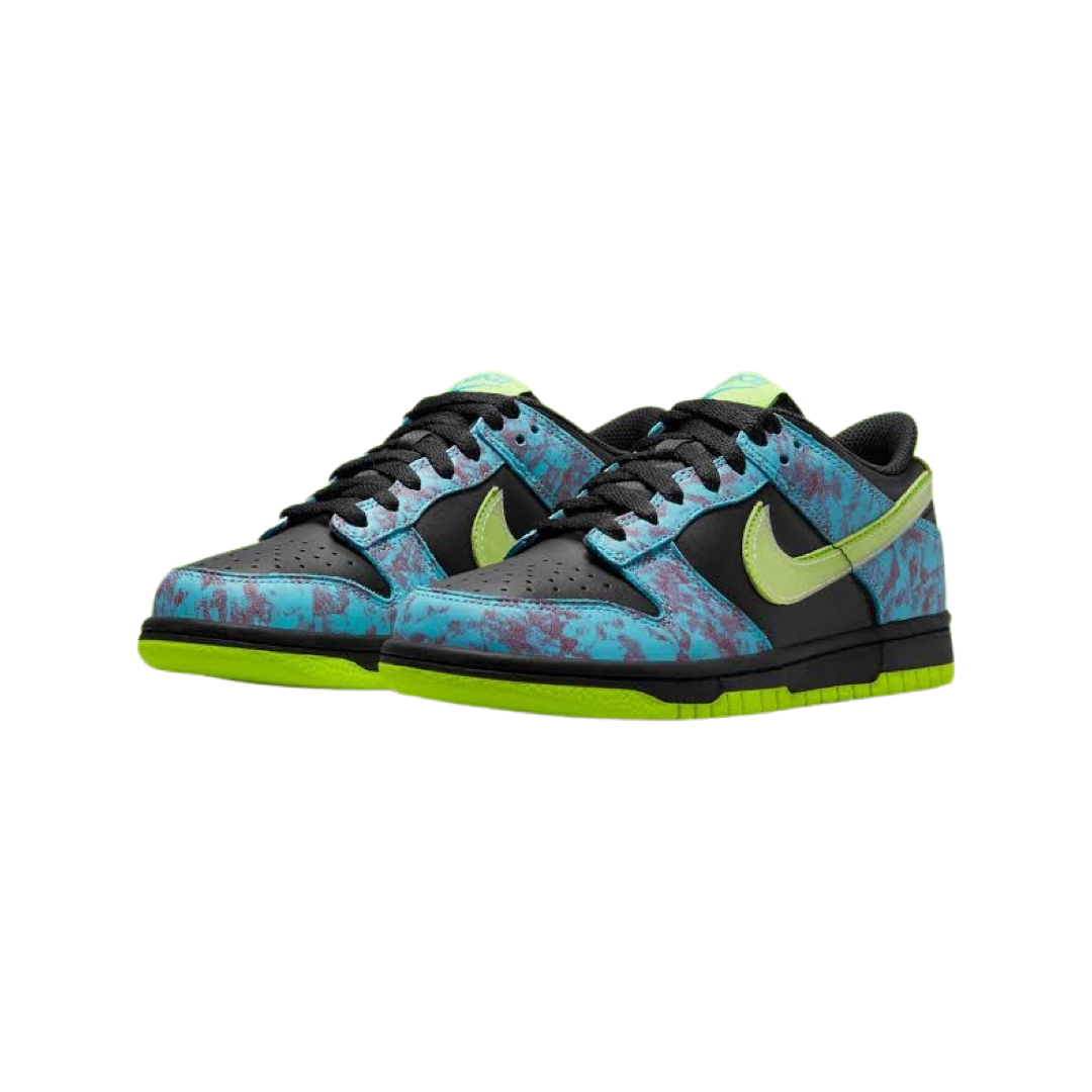 Nike Dunk Low GS Acid Wash Baltic Blue Volt