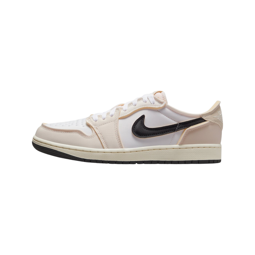 Air Jordan 1 Retro Low OG EX White Coconut Milk Light Orewood Brown Black