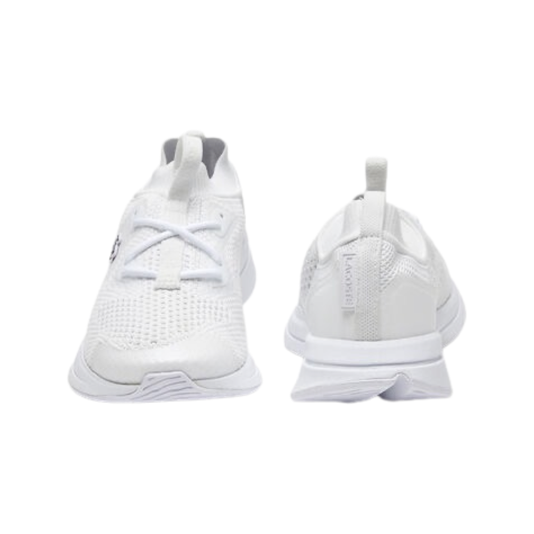 Lacoste Women's Run Spin Knit White White